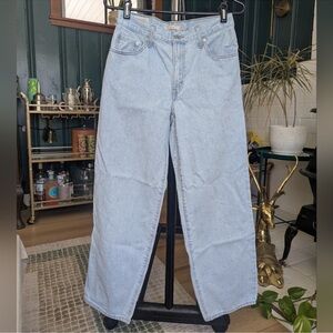 Levi's Light Wash Baggy Dad Jeans
